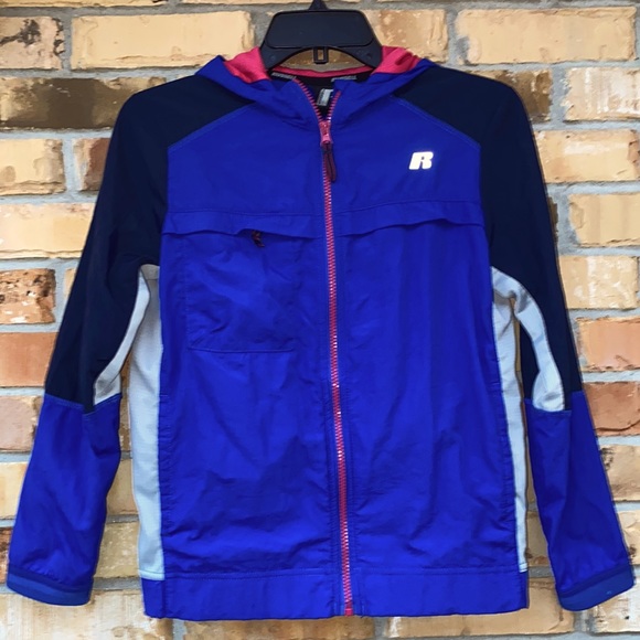 Russell Athletic Other - Russell, Kid's Lightweight Jacket, Size Large 10-12, Royal Blue